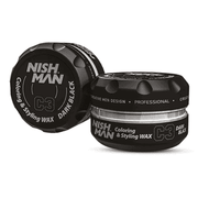 NishMan C3 Färbung & Styling Wax Schwartz 100ml
