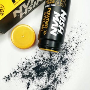 NISHMAN CP Volume Powder Mattifying Styling schwarz färbend 20 g