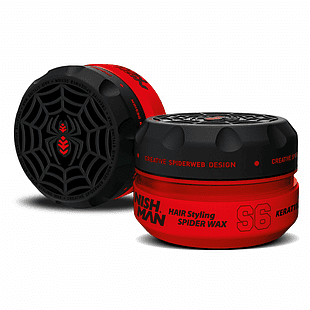 NISHMAN S6 Hair Styling Spider Wax – Rot 150 ml XL