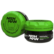 NISHMAN M2 Matte Hair Styling Clay Wax mit Keratin 100 ml