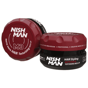 NISHMAN M3 Matte Hair Styling Paste Texturizing Mess Up 100 ml