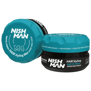 NISHMAN M4 Matte Hair Styling Wax Finish Super High Hold 100 ml