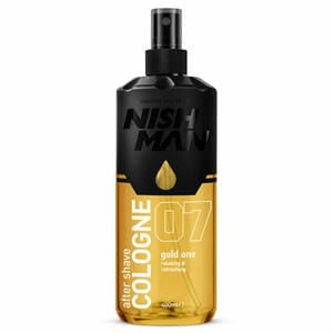 NISHMAN 07 After Shave Cologne 70° Alkohol – Gold One 400 ml XL