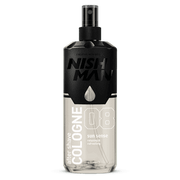 NISHMAN 08 After Shave Cologne 70° Alkohol desinfizierend – Sun Sense 400 ml XL