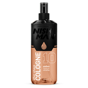 NISHMAN 10 After Shave Cologne 70° Alkohol – Amber 400 ml XL