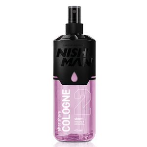 NISHMAN 02 After Shave Cologne 70° Alkohol desinfizierend – Storm 400 ml XL