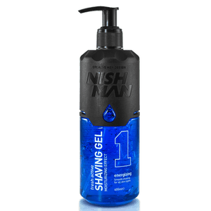 NISHMAN Shaving Gel 1 Fresh Active Rasiergel Energizing 400 ml