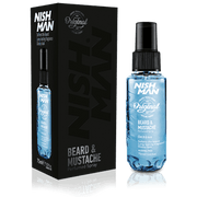 NISHMAN Bart Parfum Spray – Genius 75 ml – blau