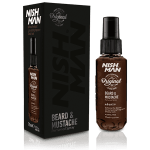 NISHMAN Bart Parfum Spray – Adonis 75 ml – braun