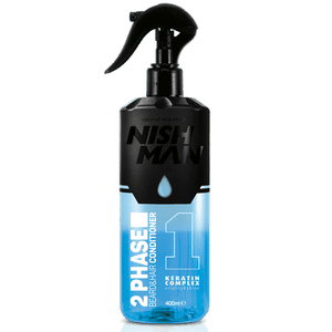 NISHMAN 2 Phasen Beard & Hair Conditioner Keratin 400 ml