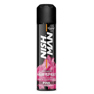 NISHMAN Color Hair Spray – Pink 150 ml