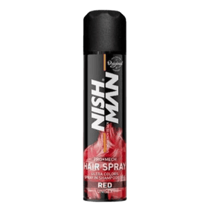 NISHMAN Color Hair Spray – Red 150 ml