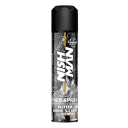 NISHMAN Color Hair Spray – Shine Silver Glitter 150 ml