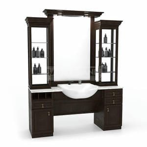 Barber Moebel mit Spiegel BRL 163