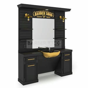 Barber Moebel mit Spiegel BRL 177