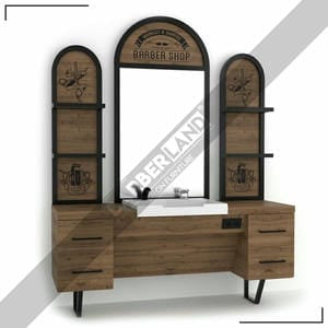 Barber Moebel mit Spiegel BRL 165