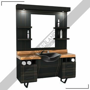 Barber Moebel mit Spiegel BRL 187