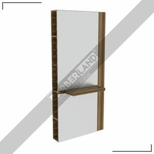 Damencoiffeur Moebel mit Spiegel BRL 361 A