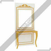 Damencoiffeur Moebel mit Spiegel BRL 384