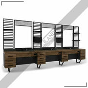 Dreier Barber Moebel mit Spiegel BRL 103