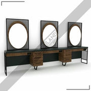 Dreier Damencoiffeur Moebel mit Spiegel BRL 305