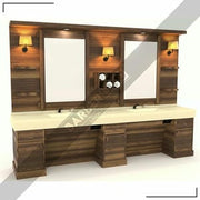 Zweier Barber Moebel mit Spiegel BRL 118