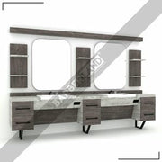 Zweier Barber Moebel mit Spiegel BRL 121