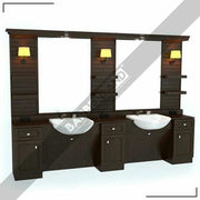 Zweier Barber Moebel mit Spiegel BRL 129