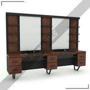 Zweier Barber Moebel mit Spiegel BRL 138