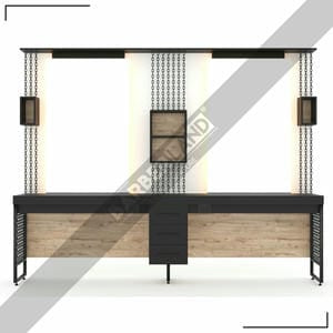 Zweier Damencoiffeur Moebel mit Spiegel BRL 314