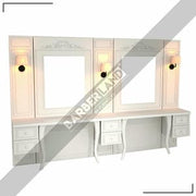 Zweier Damencoiffeur Moebel mit Spiegel BRL 316