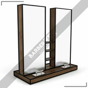 Zweiseitiger Damencoiffeur Moebel mit Spiegel BRL 395