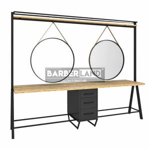 Coiffeur moebel mit spiegel BRL 397