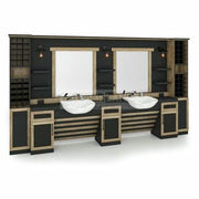 Zweier Barber Moebel mit Spiegel BRL 181