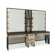 Zweier Damencoiffeur Moebel mit Spiegel BRL 331