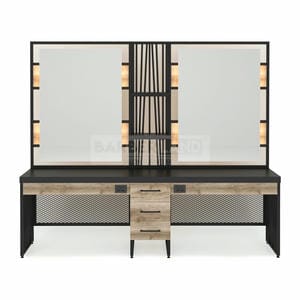 Zweier Damencoiffeur Moebel mit Spiegel BRL 331