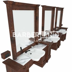 Dreier Barber Moebel mit Spiegel BRL 155