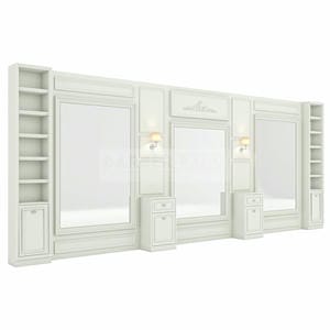 Dreier Damencoiffeur Moebel mit Spiegel BRL 327