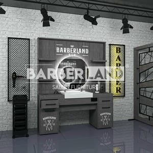 Barber Moebel mit Spiegel BRL 174