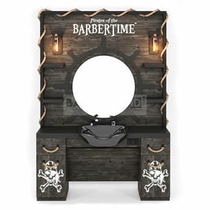 Barber Moebel mit Spiegel BRL 175