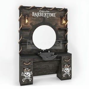 Barber Moebel mit Spiegel BRL 175