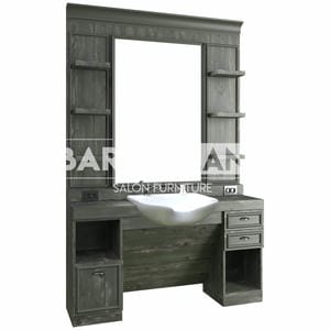 Barber Moebel mit Spiegel BRL 182