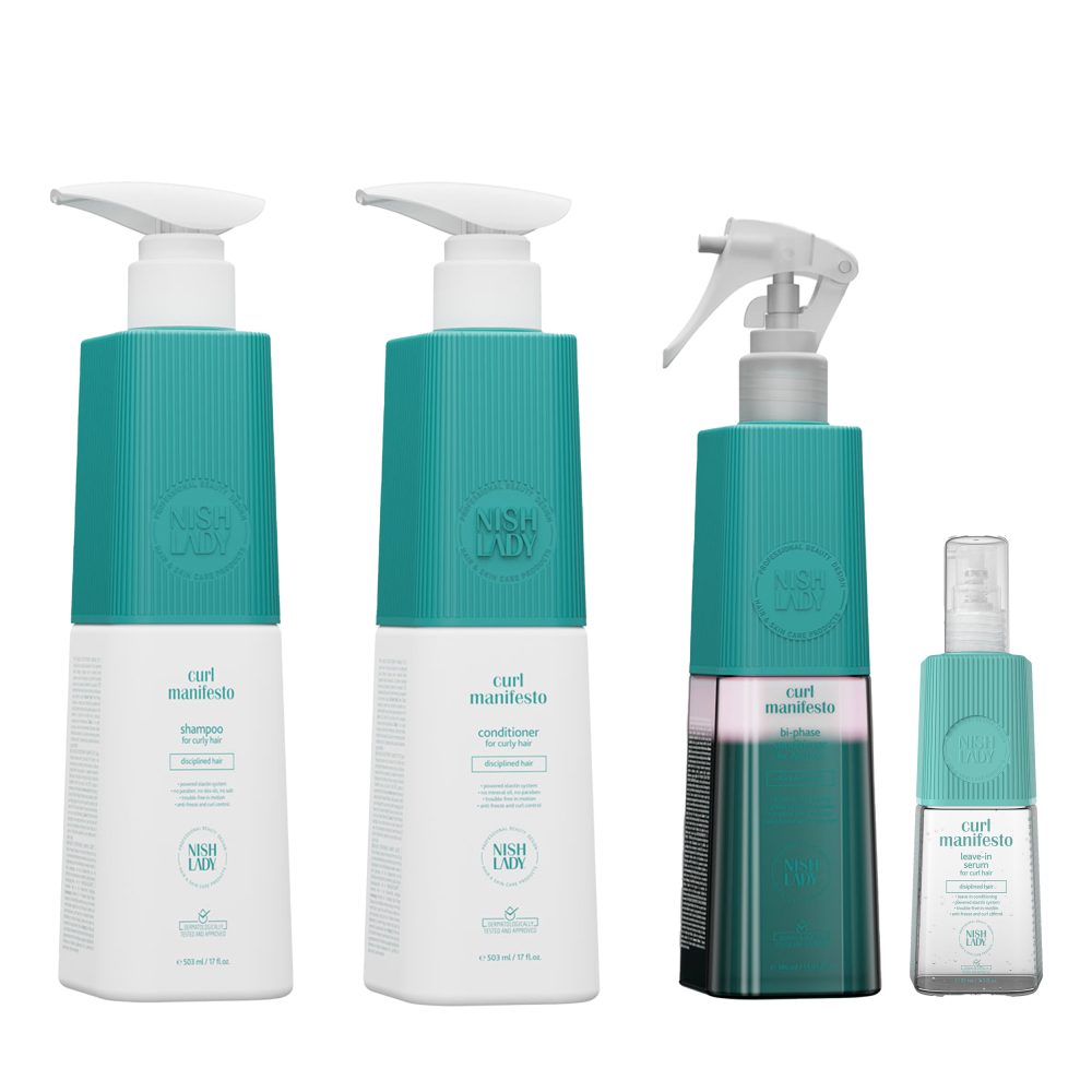 Curl Manifesto SET für lockiges Haar NISHLADY