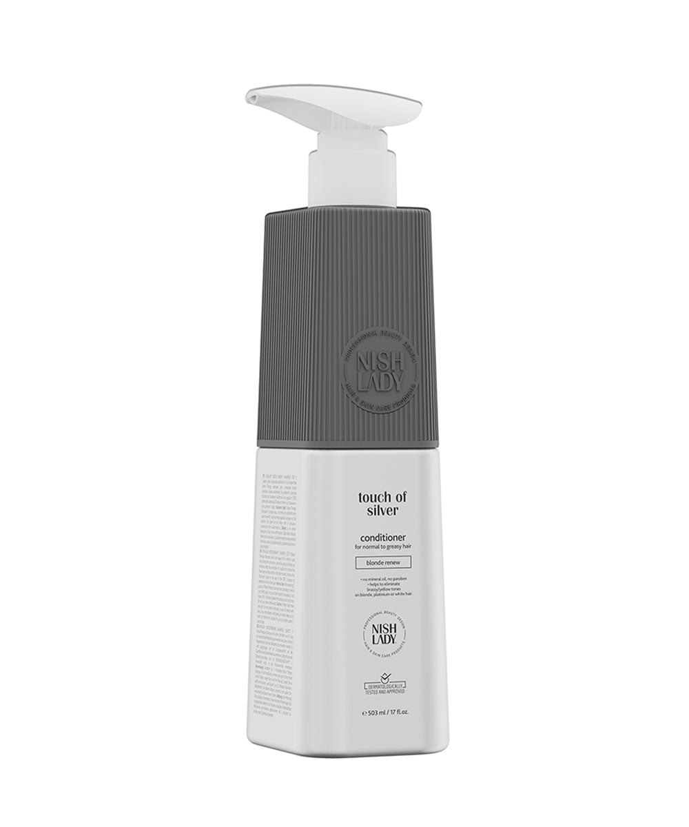 Touch Of Silver Conditioner für blondes und graues Haar, 503ml NISHLADY