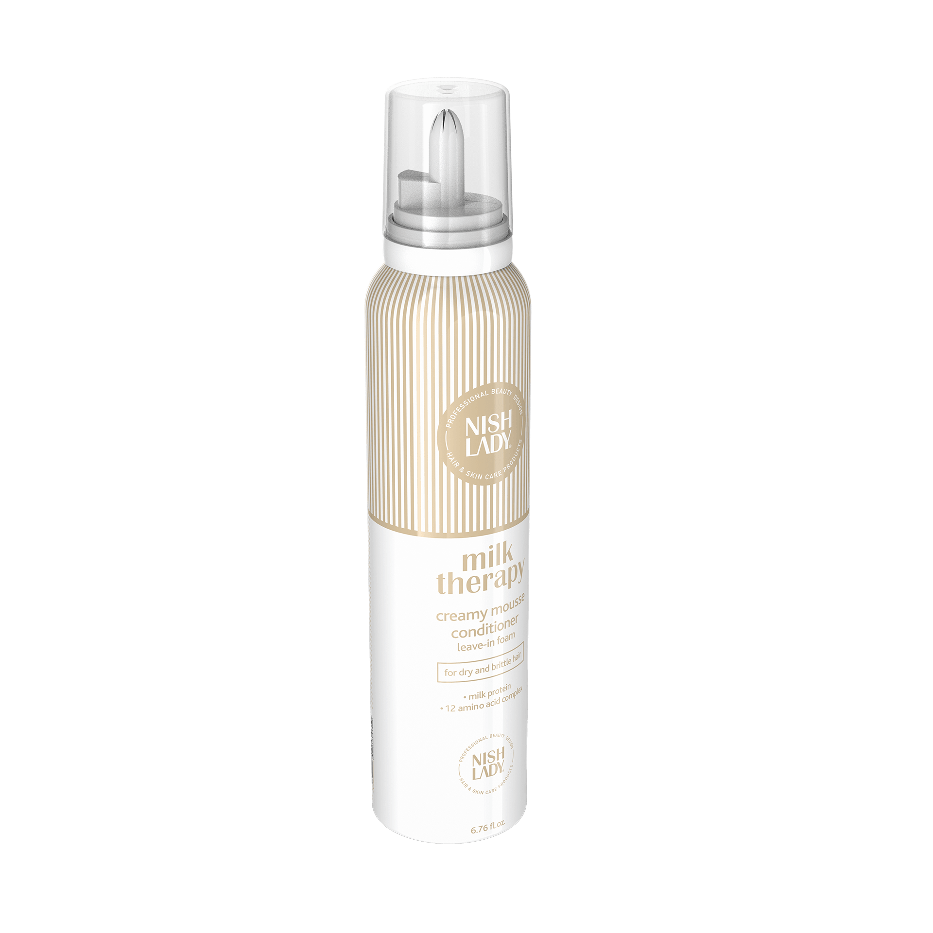 Milk Therapy Haarfestiger Schaum, Crazy Styles 200 ML NISHLADY
