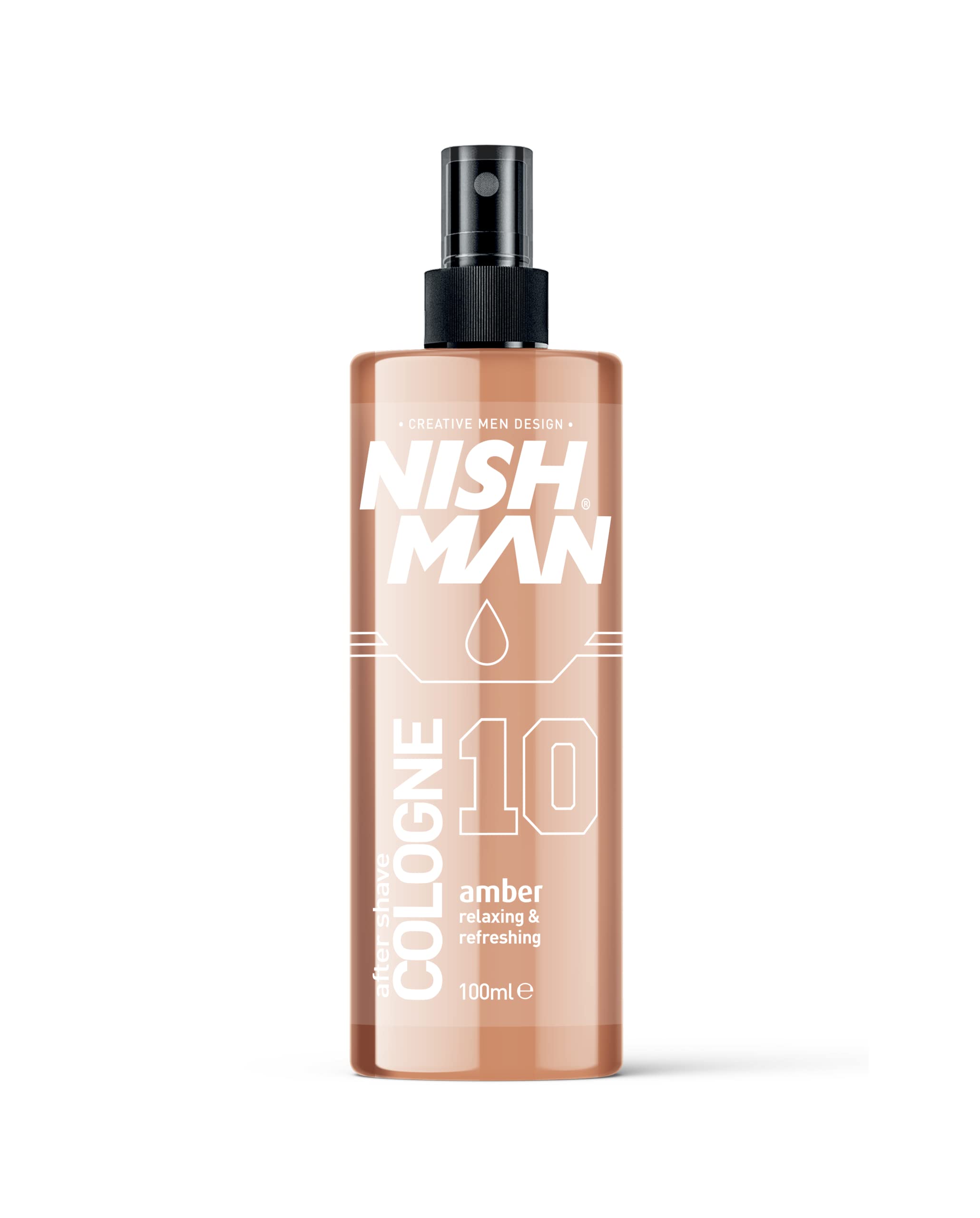 NISHMAN 10 After Shave Cologne - Amber 100 ml