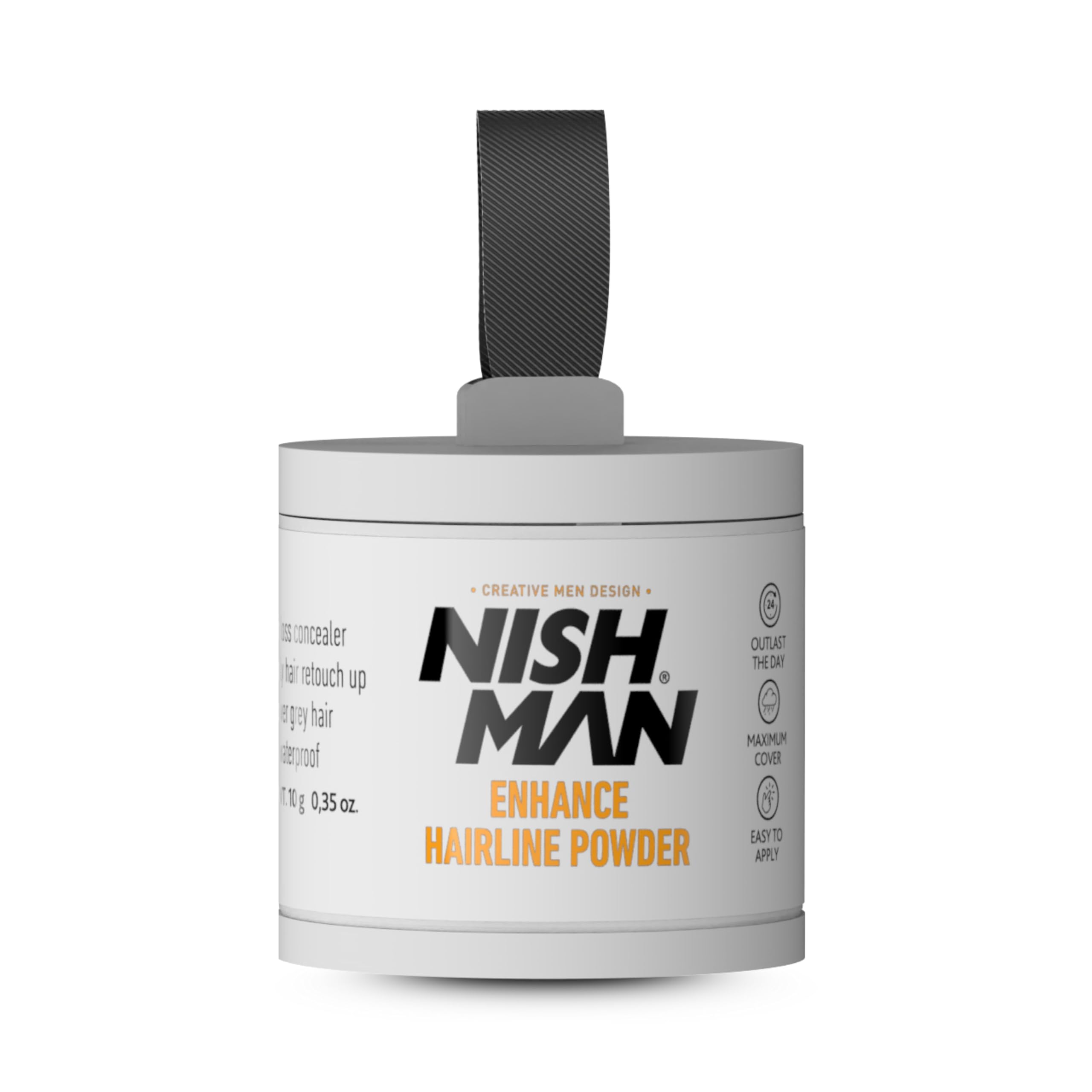 NISHMAN Hairline Powder Black 10g