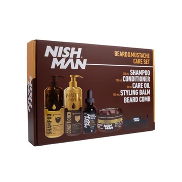 Nishman Beard & Care Set-5 pcs