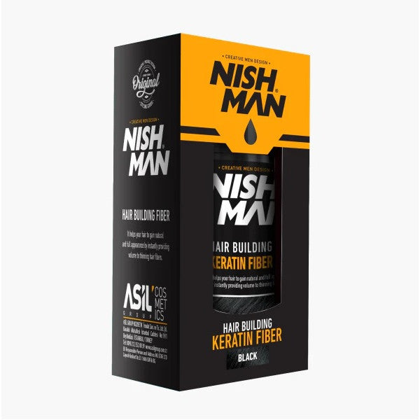 Nishman Hair Building Keratin Fiber Black 21g