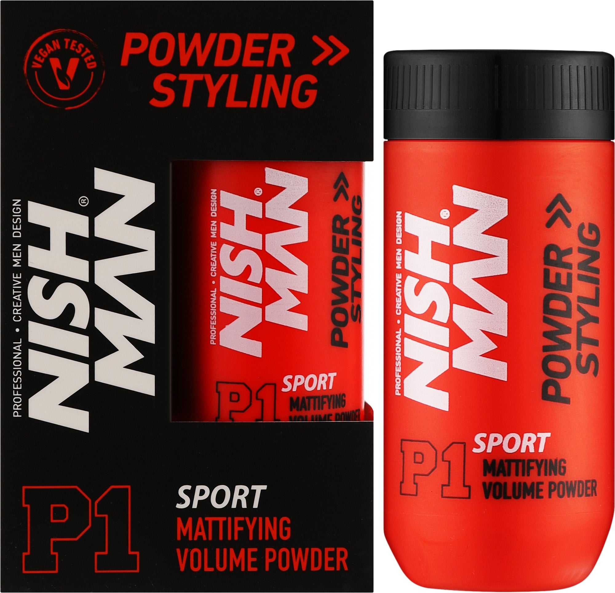 Nishman Sport Powder Styling Mattifying P1